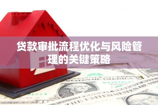 临泉贷款审批流程优化与风险管理的关键策略