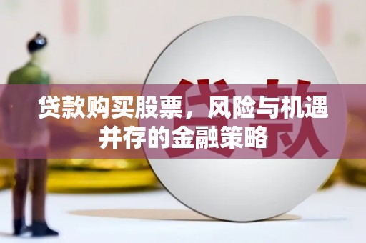 临泉贷款购买股票，风险与机遇并存的金融策略