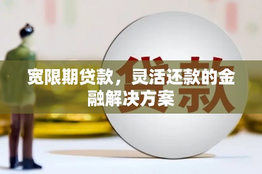 临泉宽限期贷款，灵活还款的金融解决方案