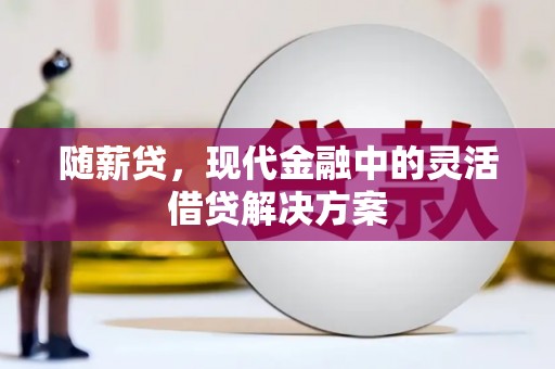 临泉随薪贷，现代金融中的灵活借贷解决方案