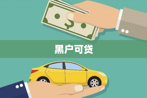 临泉黑户可贷