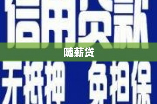 临泉随薪贷