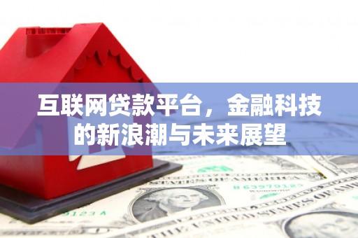 临泉互联网贷款平台，金融科技的新浪潮与未来展望