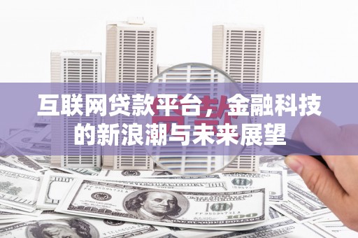 临泉互联网贷款平台，金融科技的新浪潮与未来展望