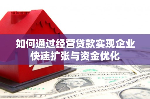 临泉如何通过经营贷款实现企业快速扩张与资金优化