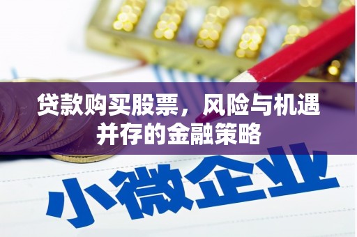 临泉贷款购买股票，风险与机遇并存的金融策略